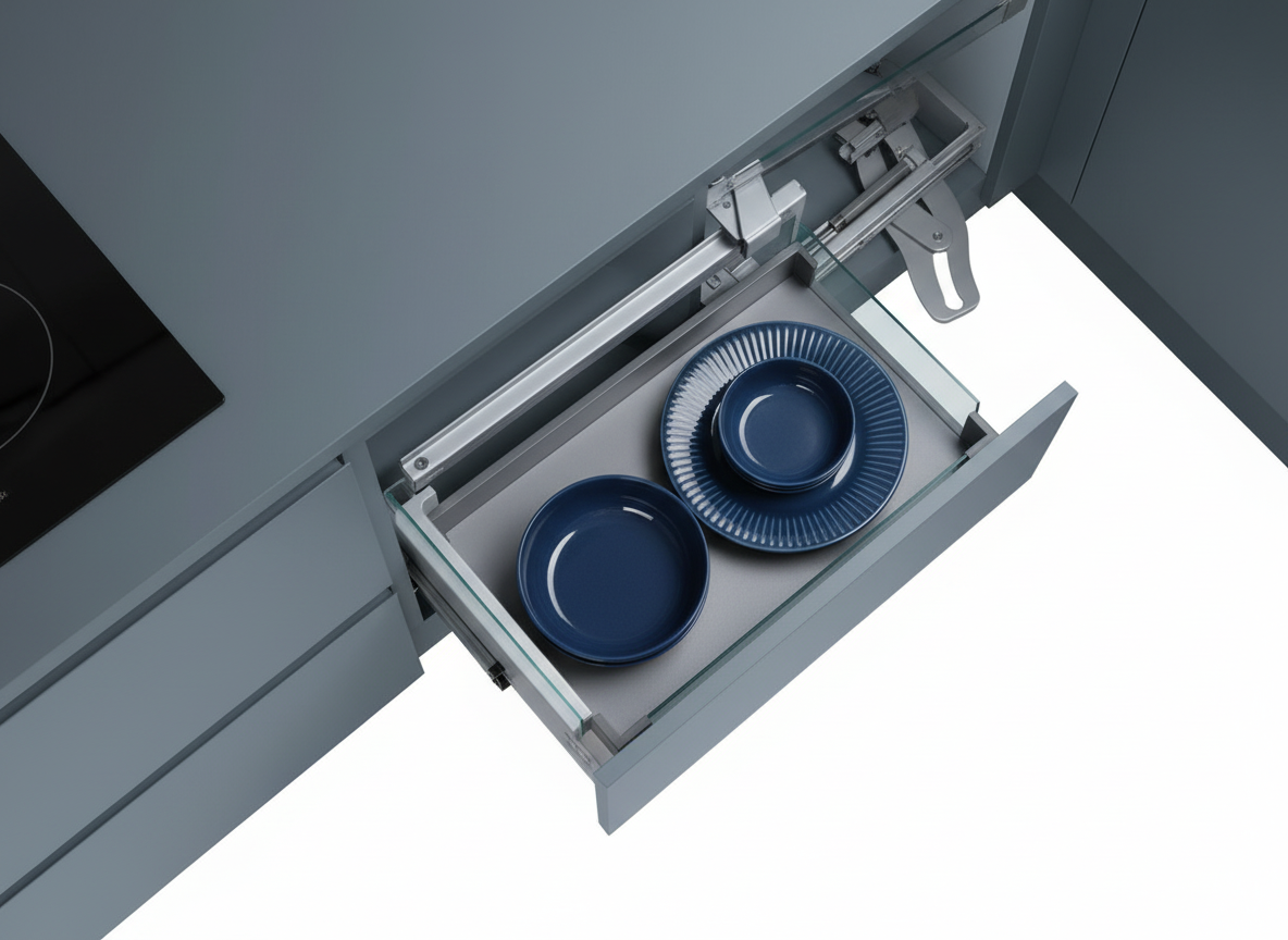 DTC - Pure Pro Corner Cabinet - Corner Roll Out Unit