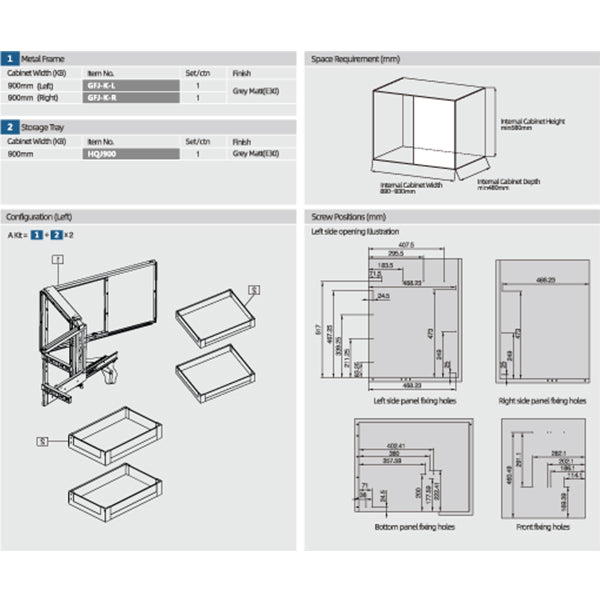 DTC - Pantry Cabinet – Linked Storage Drawer custom image